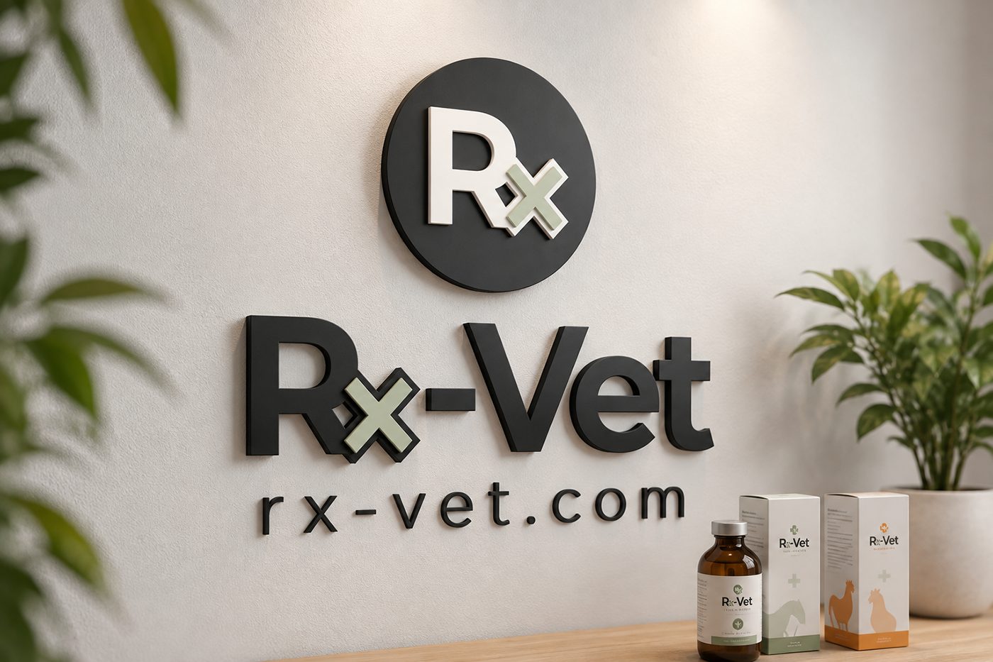 Rx-Vet signage and products